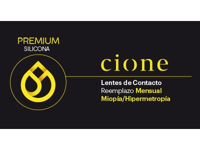 CIONE Premium Silicona Miope/Hipermétr. 3M