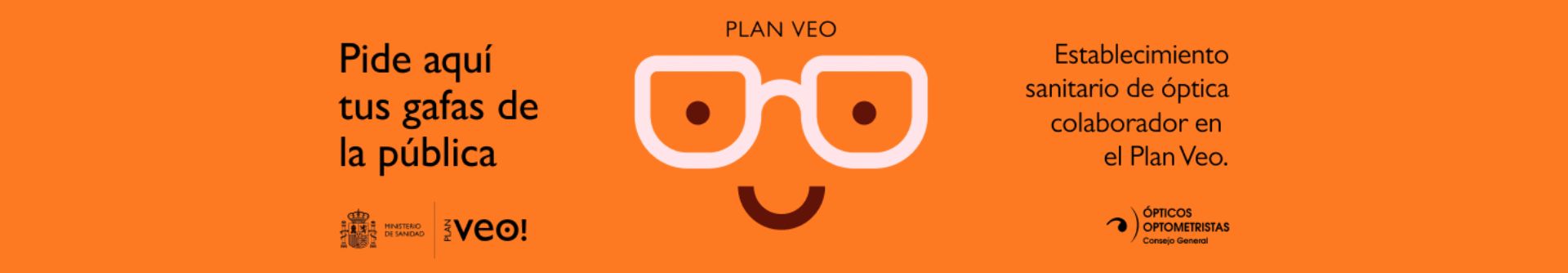 Plan VEO: gafas gratuitas para niños y adolescentes hasta 16 años