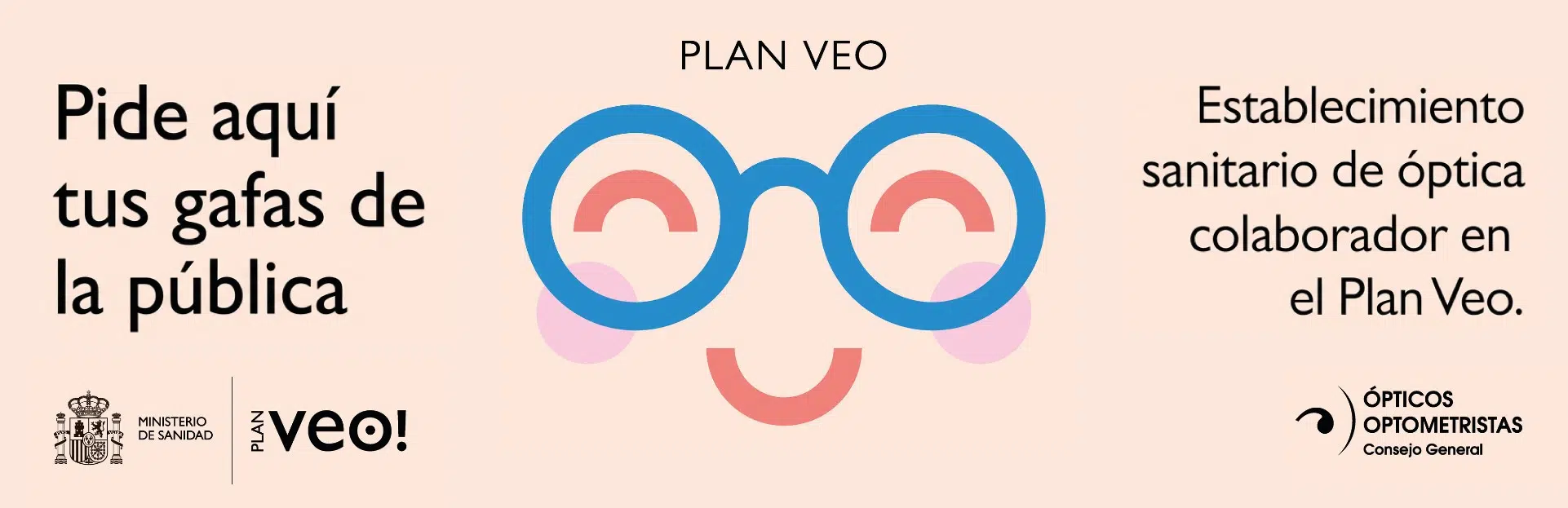 Plan VEO: gafas gratuitas para niños y adolescentes hasta 16 años